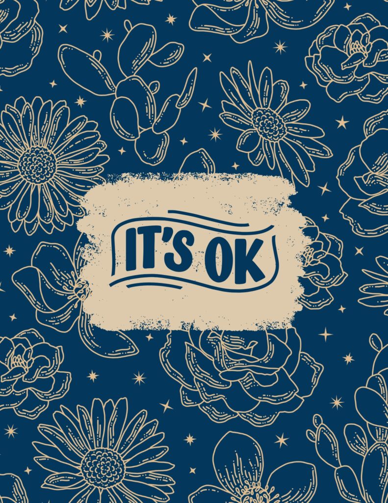 It’s OK. Adult colouring book